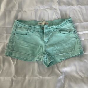 RSQ Mint Green Jean Shorts